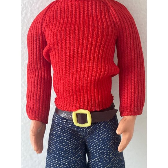 Mattel SUNSHINE FAMILY 1973  MOM DAD Dolls Green Floral Dress Red Top ~9.Vintage - Picture 16 of 16